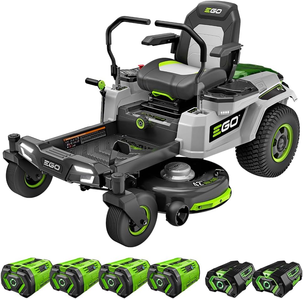 Ryobi Brushless 42-Inch Electric Zero Turn Mower